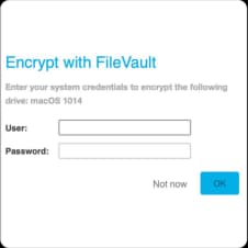 Pre-boot authentication prompt requiring credentials before the operating system starts