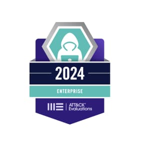 MITRE Engenuity ATT&CK Evaluations 2024 badge